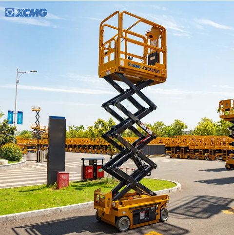 XCMG Official XG0607DC 6m Electric Scissor Lift Table for Sale