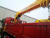 XCMG Official Manufacturer SQ10SK3Q crane boom hydraulic lorry 10 ton knuckle telescopic boom truck mounted crane for sale