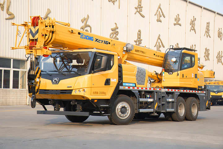 XCMG official XCT16 16 ton construction mini crane mobile truck crane