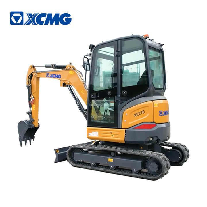 XCMG mini excavators 2 ton 3ton earthmoving machine XE27E digger price energy saving