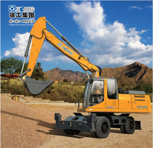 XCMG 21 ton wheel excavator XE210WA for sale