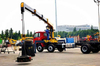XCMG 3 ton Truck Mounted Crane SQ3.2SK2Q hydraulic telescopic boom crane with price