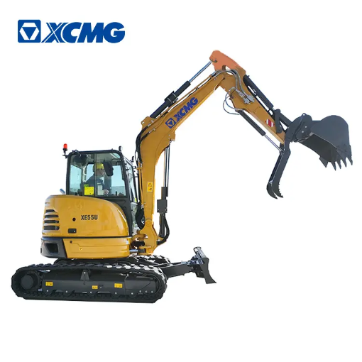 XCMG XE55U 5 Ton Mini Excavator XCMG 4 Ton Small Digger Machine