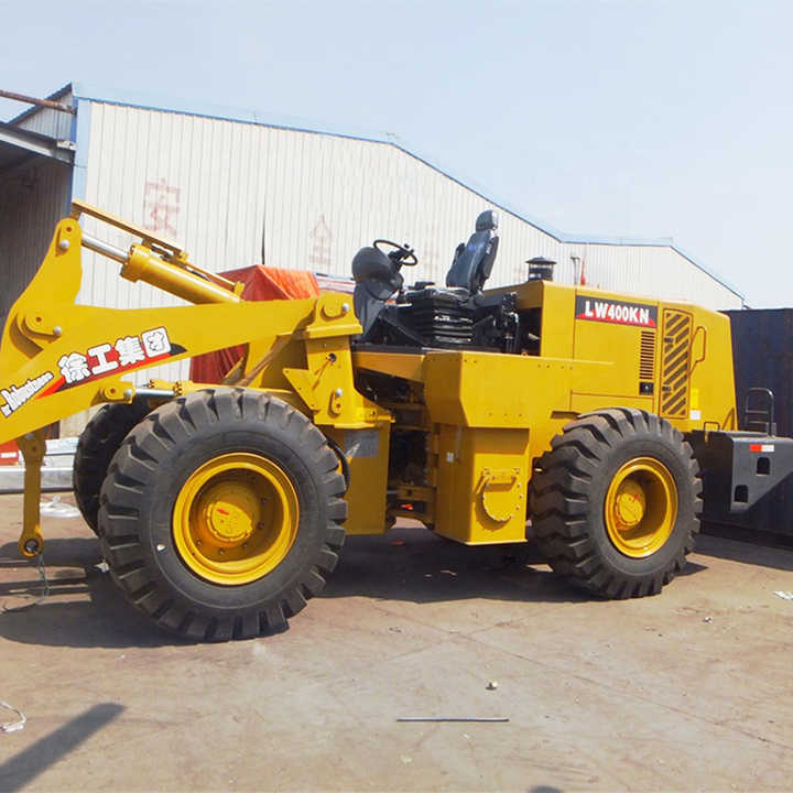 XCMG official manufacturer LW400FN 4 ton wheel loader tractor price for sale