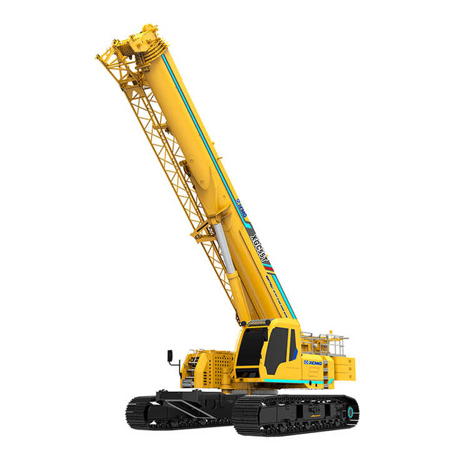 XCMG official XGC55T 55ton telescopic used crawler truck cranes for sale
