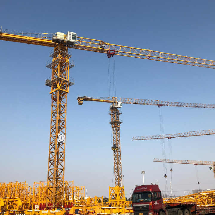 XGTL120 XCMG New 50m 8ton Luffing jib tower crane construction for sale