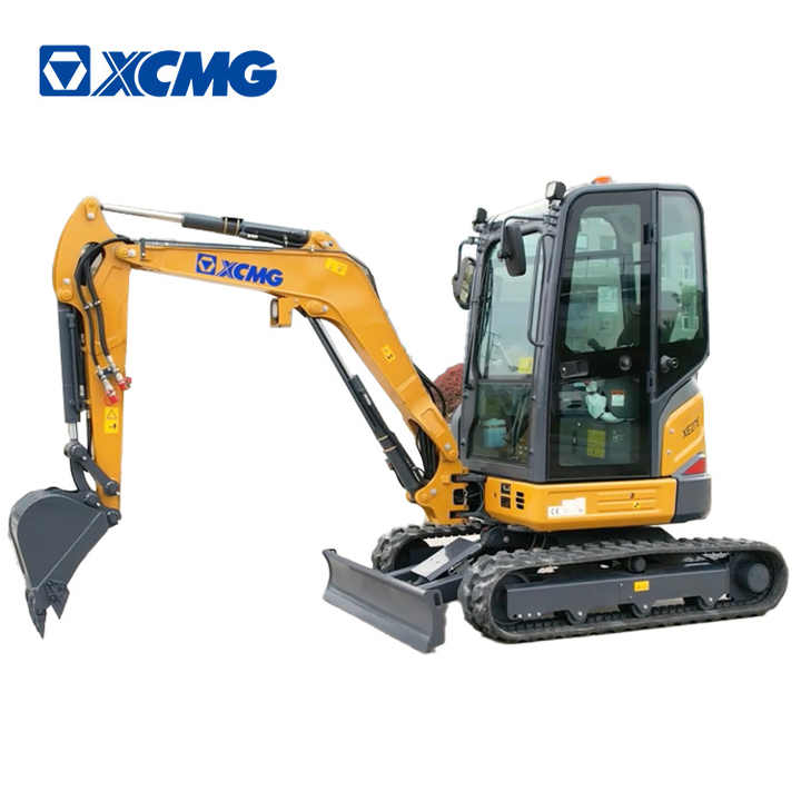 XCMG mini excavators 2 ton 3ton earthmoving machine XE27E digger price energy saving