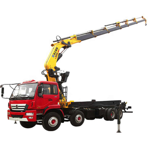 XCMG Official 12ton Lorry mounted crane with foldable arm SQ12ZK3Q